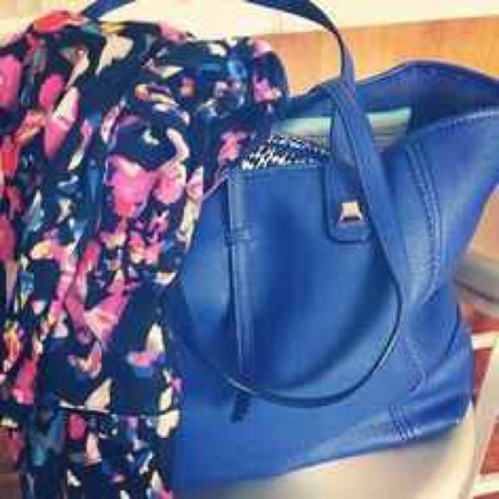 Paris Market Tote - Bright Cobalt